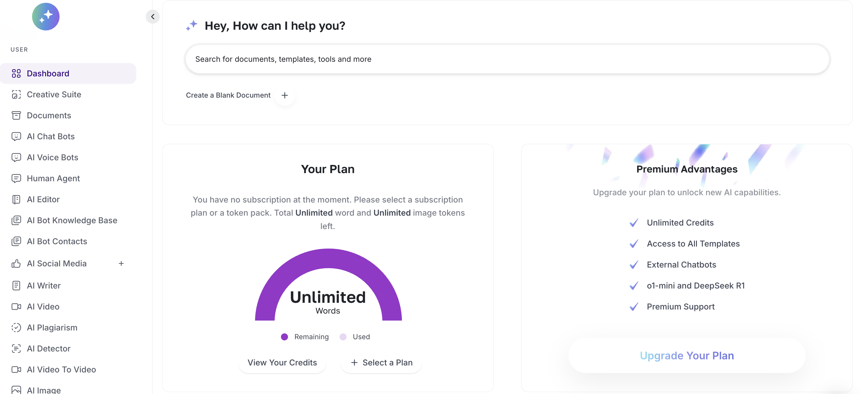 Image of BhumAI dashboard